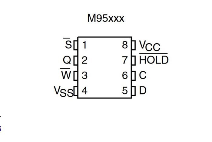 Memoria Eeprom Spi M Wmn Tp Smd Ja