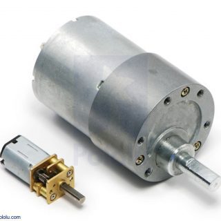 Motorreductor Pololu 30:1 37Dx52L mm (Piñón helicoidal)