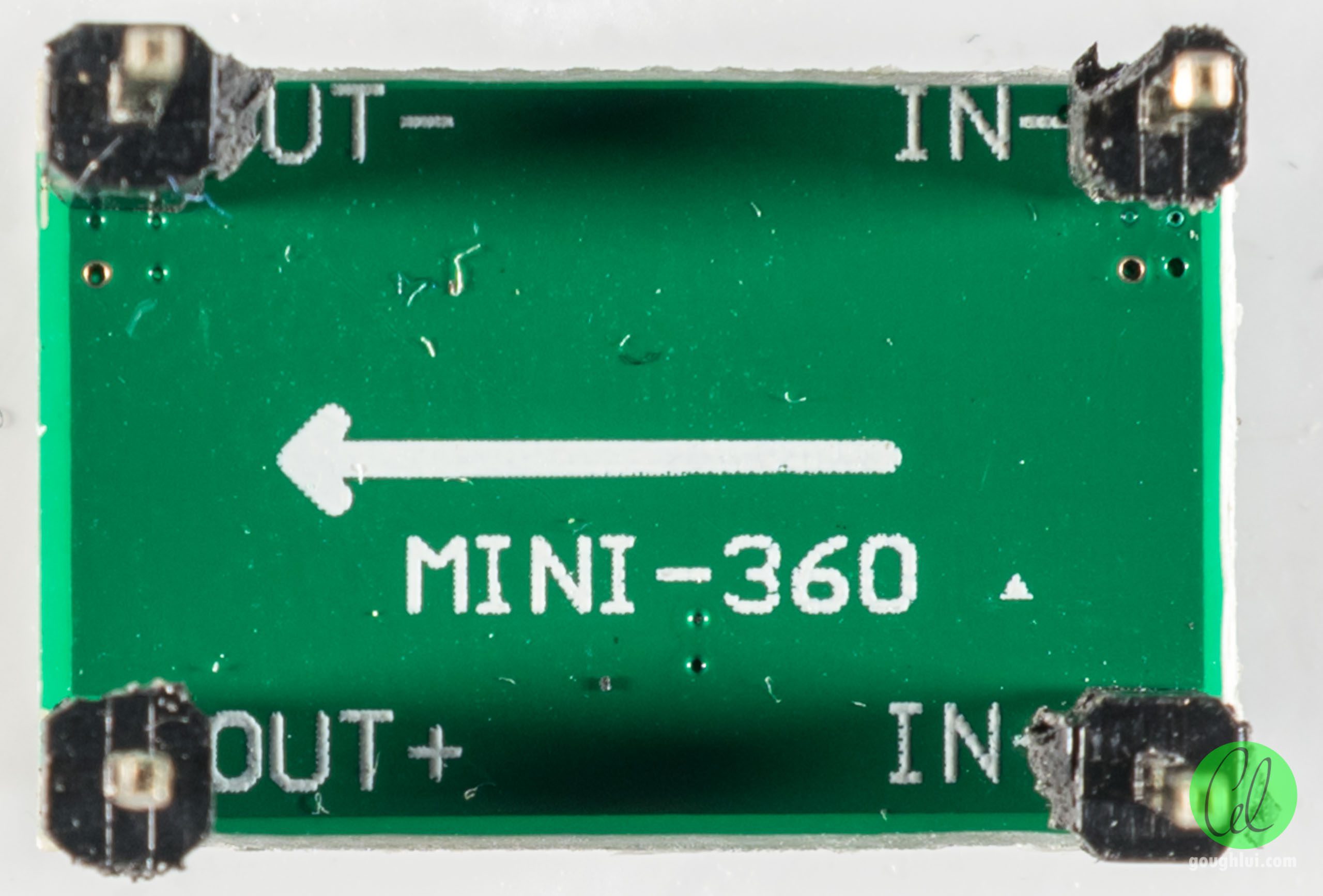 Mini-360 DC-DC Buck Converter LM2596 2A Compacto Mini-360 DC-DC Buck Converter LM2596 2A Compacto - Imagen 3