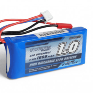Batería LiPo Turnigy 1000mAh 2S 7.4V 40C con JST