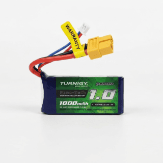 Batería Lipo 2S 1000mAh 7.4V Turnigy – Alta descarga para robótica