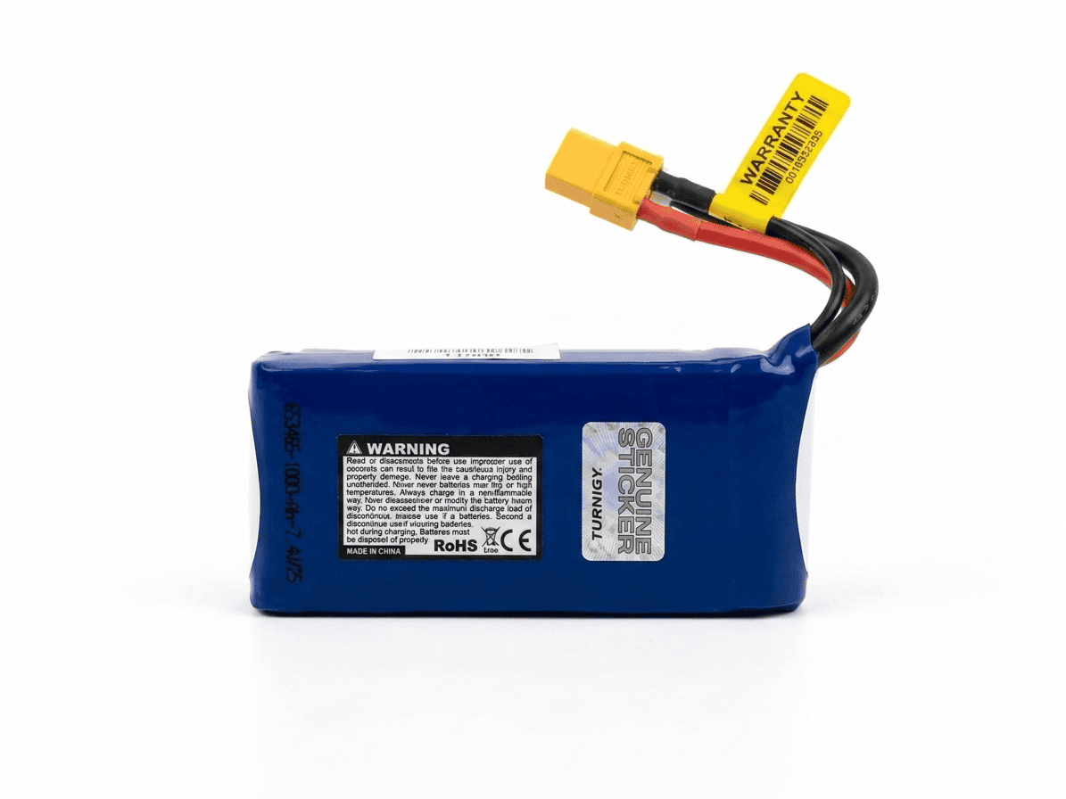 Batería Lipo 2S 1000mAh 7.4V Turnigy – Alta descarga para robótica Batería Lipo 2S 1000mAh 7.4V Turnigy – Alta descarga para robótica - Imagen 2