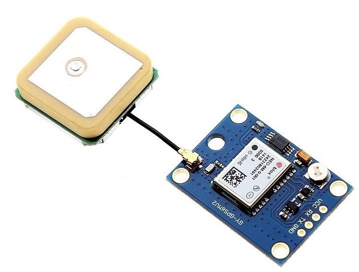 Módulo GPS NEO6MV2 con antena cerámica y alta precisión Módulo GPS NEO6MV2 con antena cerámica y alta precisión