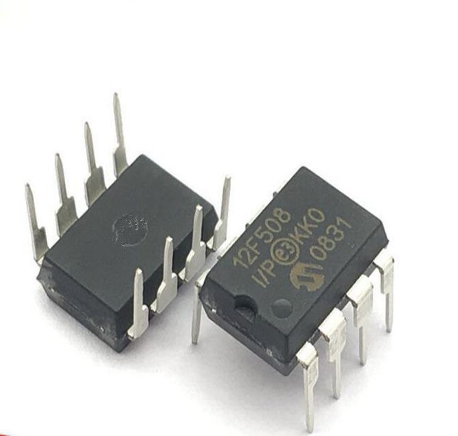 Microcontrolador PIC12F508 DIP-8 8 Bits 4MHz Bajo Consumo para Proyectos Electrónicos Microcontrolador PIC12F508 DIP-8 8 Bits 4MHz Bajo Consumo para Proyectos Electrónicos
