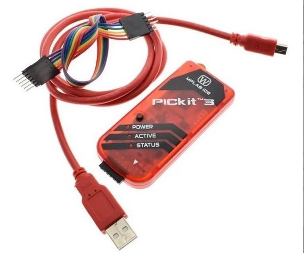 Programador PICkit 3 USB para Microcontroladores PIC con Función Programmer-to-Go Programador PICkit 3 USB para Microcontroladores PIC con Función Programmer-to-Go