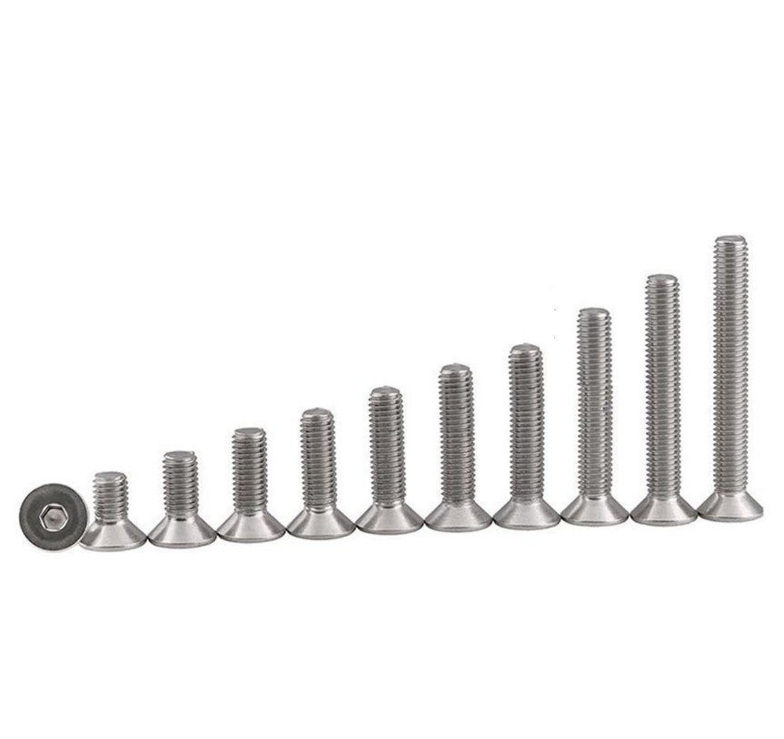 Tornillo Avellanado M4 Acero Inoxidable x10 Tornillo Avellanado M4 Acero Inoxidable x10 - Imagen 2