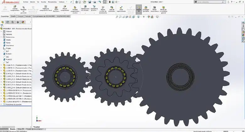 Engranajes SolidWorks