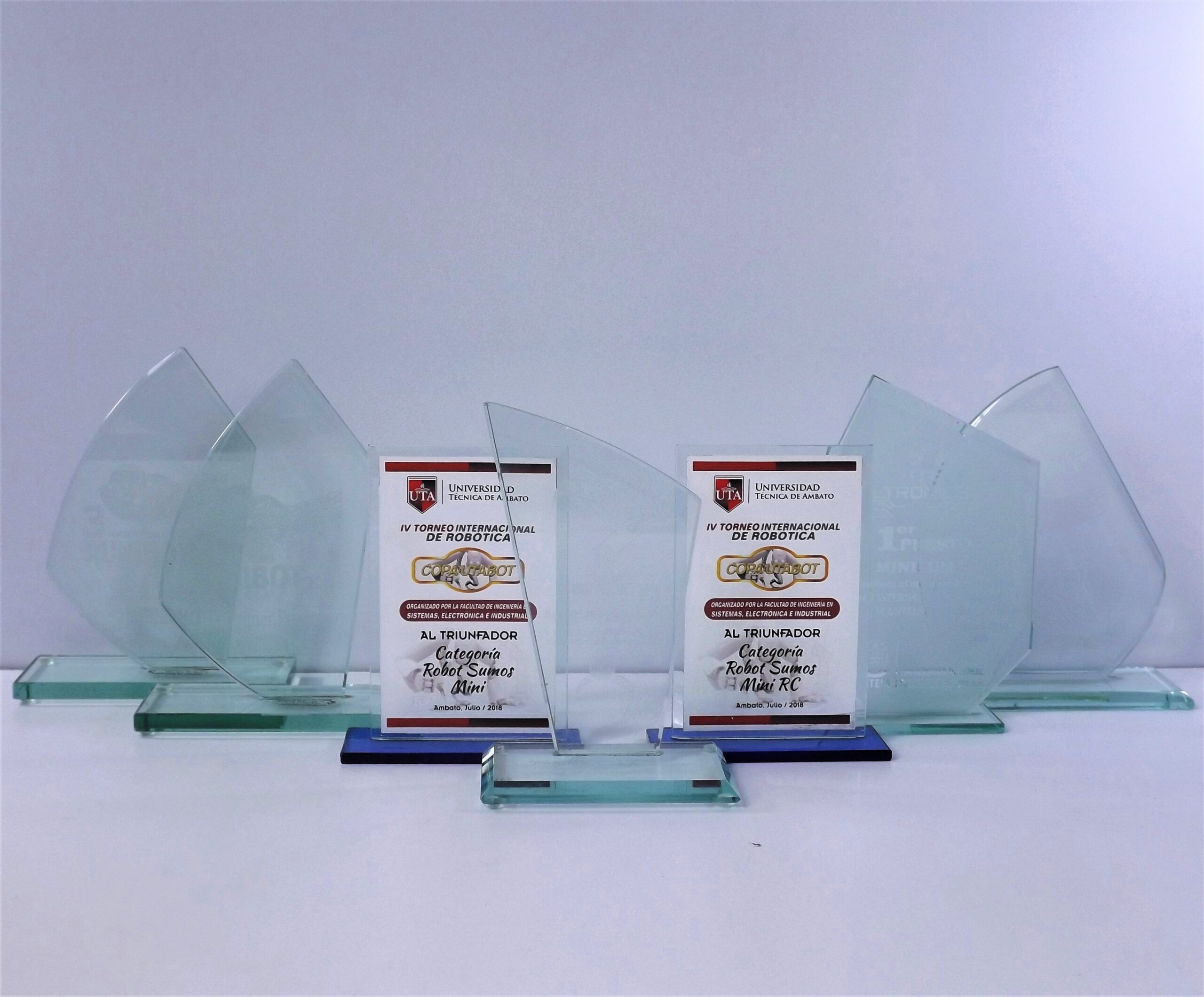 Trofeos de cristal