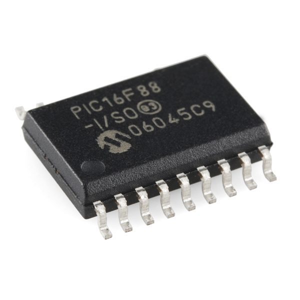 Microcontrolador PIC16F88-I/SO 8-Bit 20MHz SOIC-18 Microcontrolador PIC16F88-I/SO 8-Bit 20MHz SOIC-18