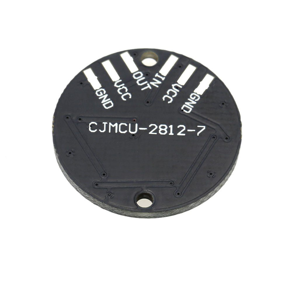 Anillo LEDs RGB WS2812 5050 7 Bits Anillo LEDs RGB WS2812 5050 7 Bits - Imagen 6