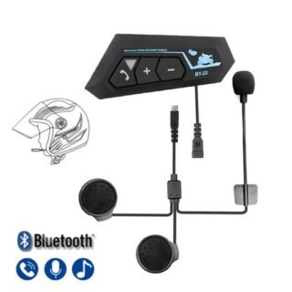 Intercomunicador Bluetooth Bt-22 para casco de moto