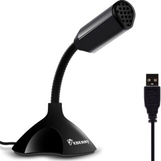 Mini Micrófono USB Plug & Play Home Studio Eberry