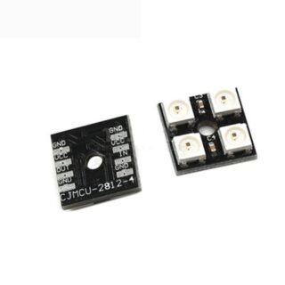 Panel 4 LEDs RGB WS2812B 4BITS