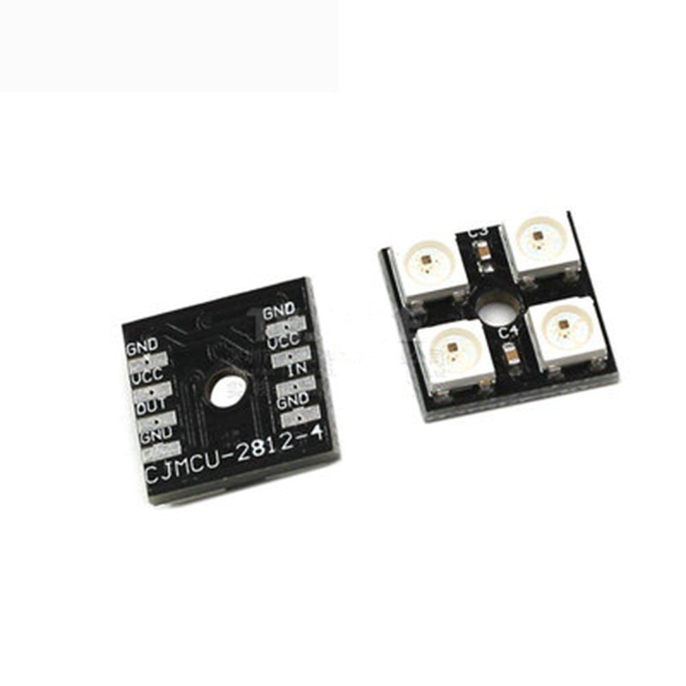 Panel 4 LEDs RGB WS2812B 4BITS Panel 4 LEDs RGB WS2812B 4BITS