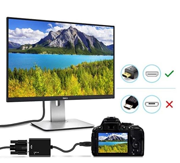 Cable USB-C Carga Rápida con Conector Micro HDMI y VGA Cable USB-C Carga Rápida con Conector Micro HDMI y VGA - Imagen 6
