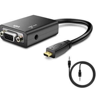 Cable USB-C Carga Rápida con Conector Micro HDMI y VGA
