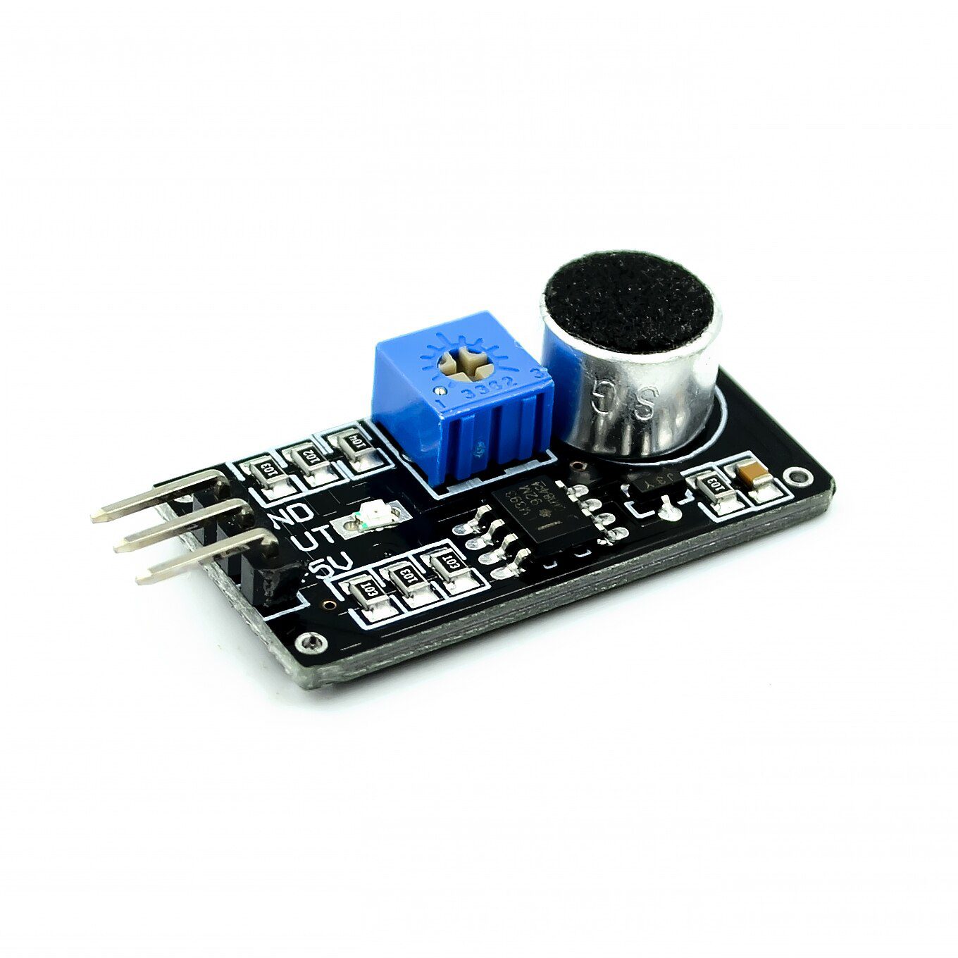 Módulo Sensor de Sonido Ajustable LM393 Módulo Sensor de Sonido Ajustable LM393