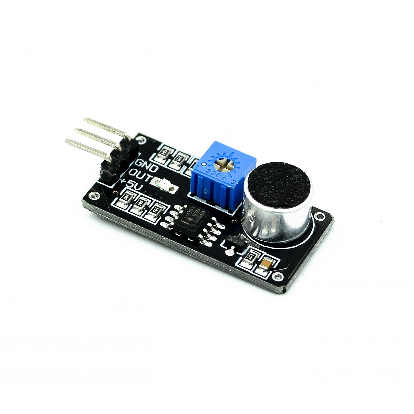 Módulo Sensor de Sonido Ajustable LM393 Módulo Sensor de Sonido Ajustable LM393 - Imagen 2