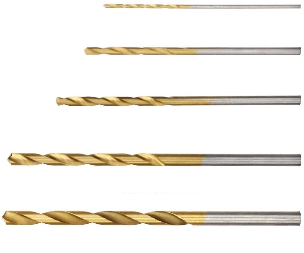 Broca de Acero Rápido Milimétrica Dorada Punta 118° Broca de Acero Rápido Milimétrica Dorada Punta 118° - Imagen 2