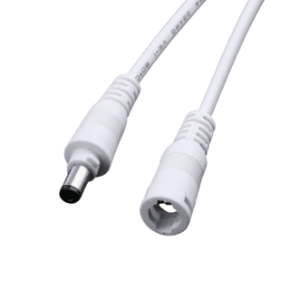 Conector DC Alimentación LED RGB con Cable