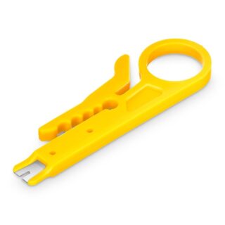 Mini Pelacables Portátil 9 cm Amarillo