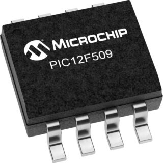 Microcontrolador PIC12F509 SMD 8 bits Bajo Consumo
