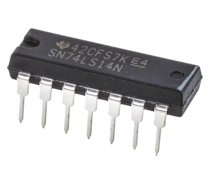 Inversor Hex Schmitt-Trigger SN74LS14N Inversor Hex Schmitt-Trigger SN74LS14N - Imagen 3