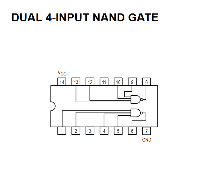 Compuerta Lógica Dual NAND SN74LS20N Compuerta Lógica Dual NAND SN74LS20N - Imagen 2