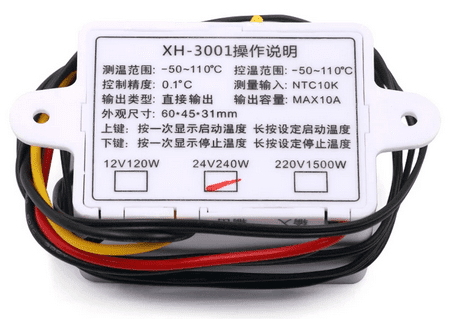 Termostato Digital W3001 Control de Temperatura Termostato Digital W3001 Control de Temperatura - Imagen 4