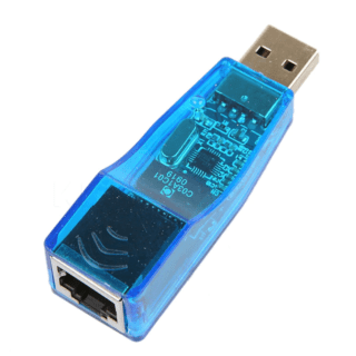 Adaptador de Red USB 2.0 a LAN RJ45 10/100Mbps