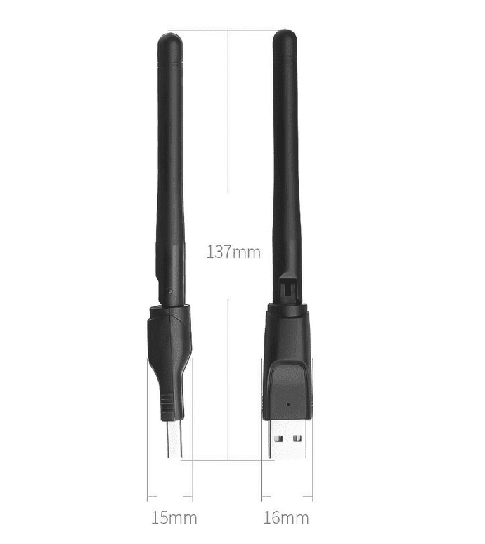 Antena de Red Inalámbrica USB 150Mbps 2.4GHz Chip Ralink MT7601 Antena de Red Inalámbrica USB 150Mbps 2.4GHz Chip Ralink MT7601 - Imagen 5