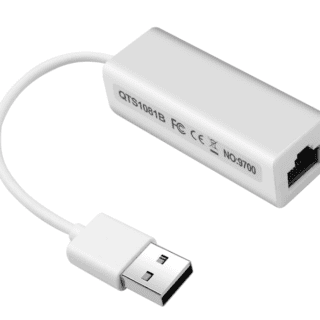 Adaptador de Red USB 2.0 a LAN RJ45 Kebidu 10Mbps Micro USB