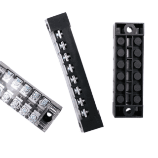 Conector de Cable de Tornillo Doble Fila 600V 15A