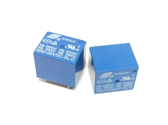 Relé SRD-6VDC-SL 10A Relé SRD-6VDC-SL 10A