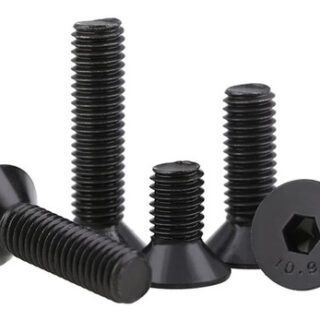 Tornillos Avellanados UNC 3/16 Hexagonal Grado 8 Paquete X10