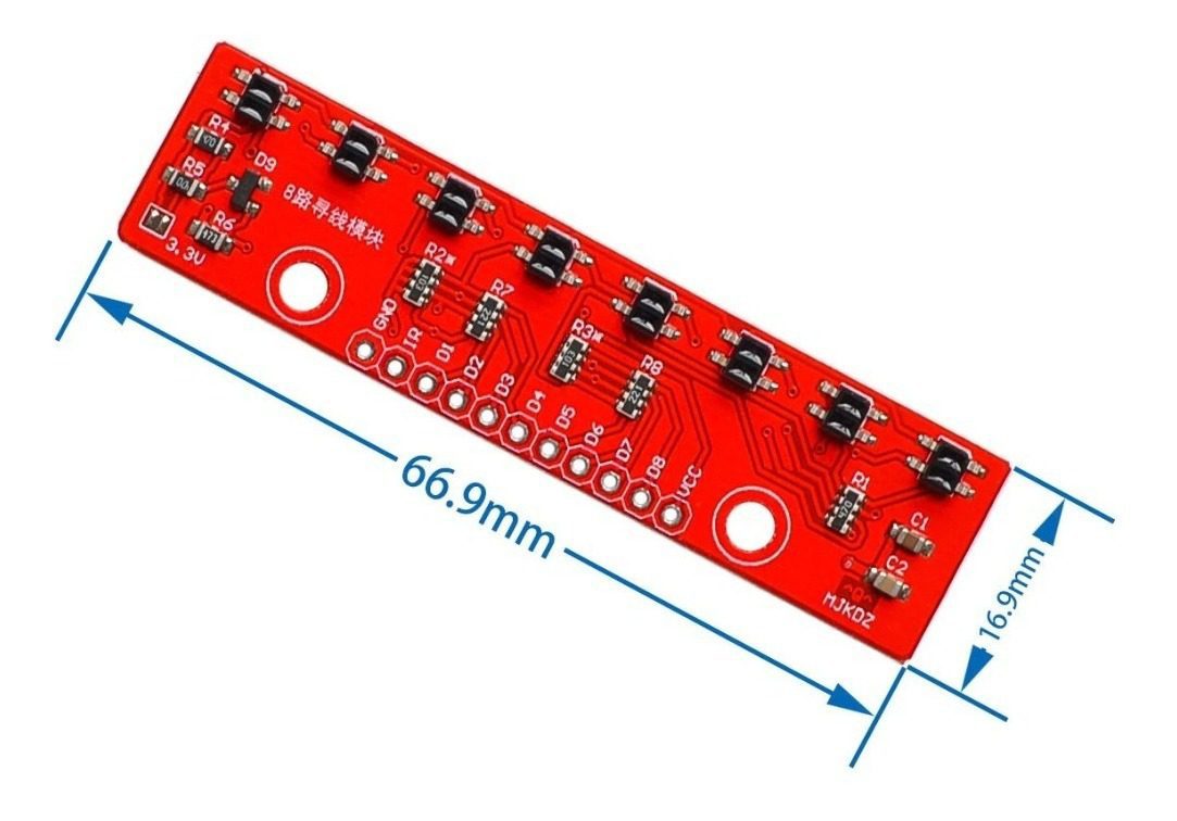 Sensor de linea (QTR genérico) Sensor de linea (QTR genérico) - Imagen 3