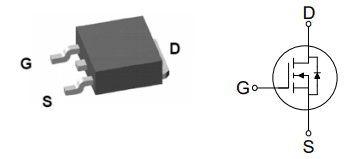 Transistor mosfet MMD60R360P SMD pines
