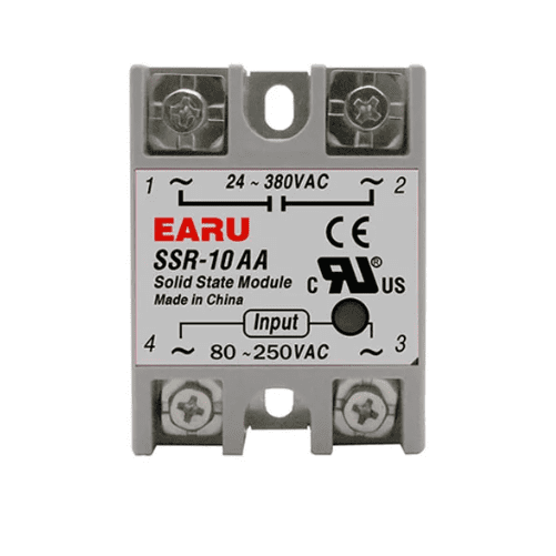 Relé de estado sólido SSR-AA 80~250VAC a 24~380VAC