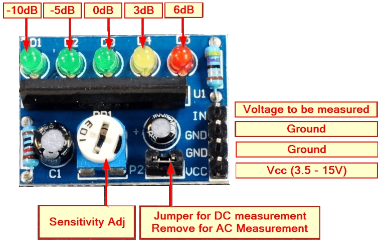 Modulo probador voltaje batería KA2284