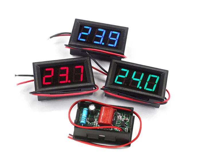 Voltímetro Digital LED AC 70-500V Voltímetro Digital LED AC 70-500V