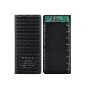 Powerbank Para 8 Baterias Lipo 18650 Dual 5v 20000mAh Li-ion