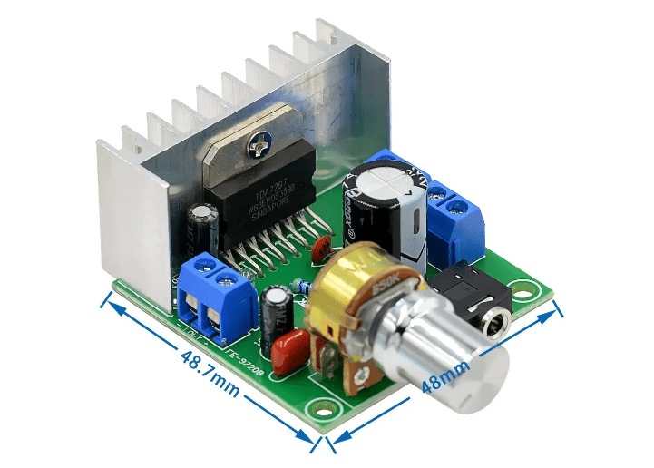 Amplificador Audio Estéreo TDA7297 12V Amplificador Audio Estéreo TDA7297 12V - Imagen 2