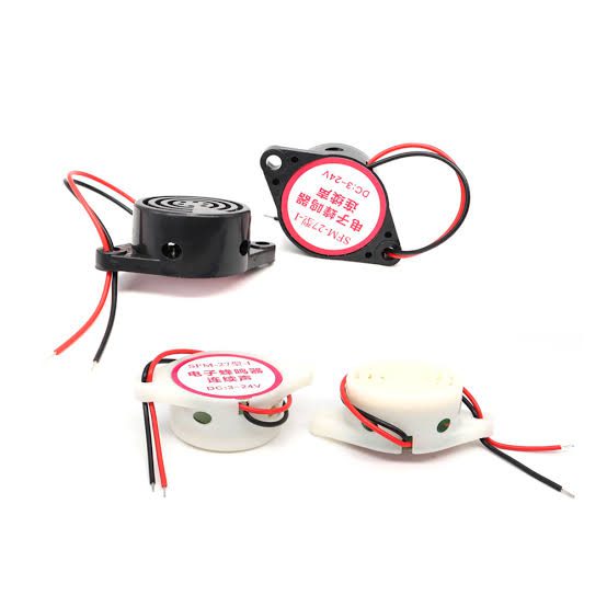 Buzzer Activo SFM-27 3V a 24V DC Zumbador Activo SFM-27 de 3V a 24V DC