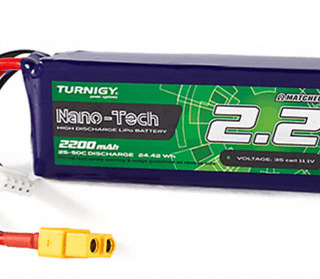 Batería LiPo Turnigy Nano-Tech 3S 2200mAh 25~50C