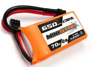 Batería LiPo CNHL MiniStar 2S 650mAh 70C Batería LiPo CNHL MiniStar 2S 650mAh 70C - Imagen 2