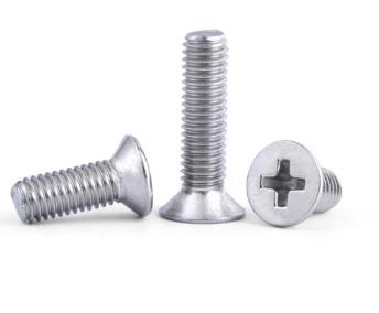 Tornillos avellanados M3 de acero inoxidable x10 avellanados M3 de acero