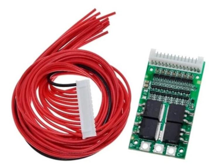 BMS 13S 4.2V 25A para Baterías de Litio 18650 BMS 13S 4.2V 25A