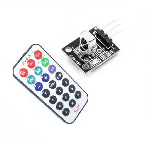 Mini Control Infrarrojo Remoto + Receptor KY-022 Mini Control Infrarrojo