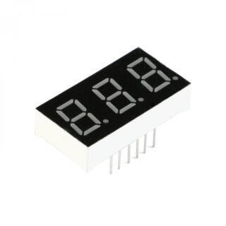 Display 7 Segmentos 0.4 Pulgadas - 3 Bits