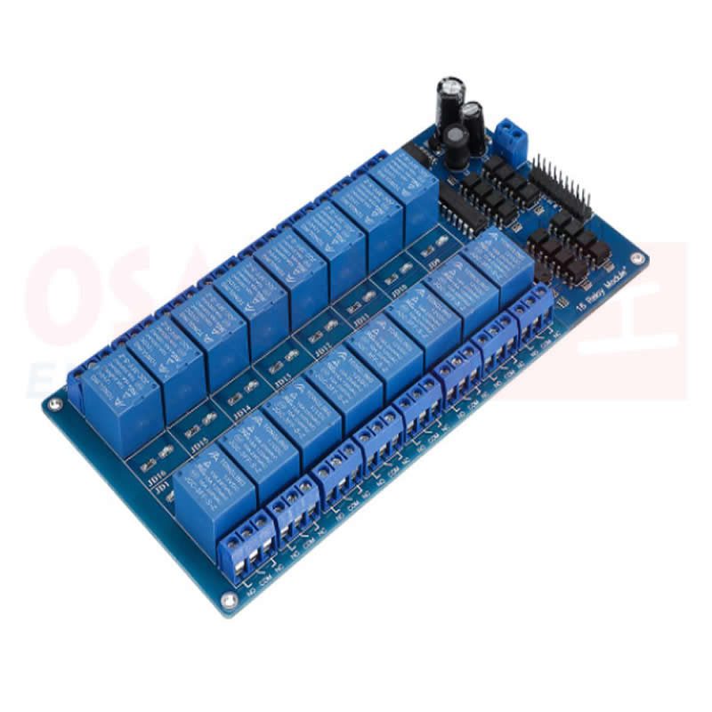 Módulo relé 16 canales 5V